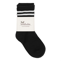 BIRKHOLM 5-Pak Tennisstrømper Sort